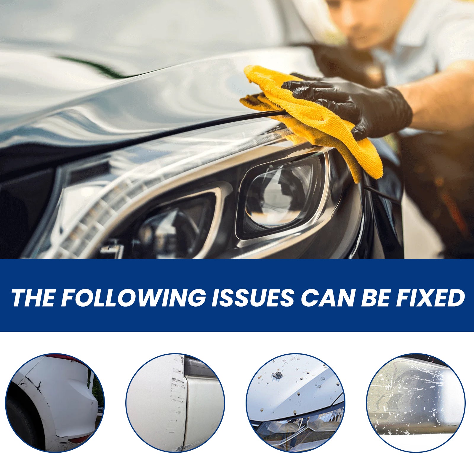 Paint Scratch & Swirl Remover with Hydrophobic Finish
