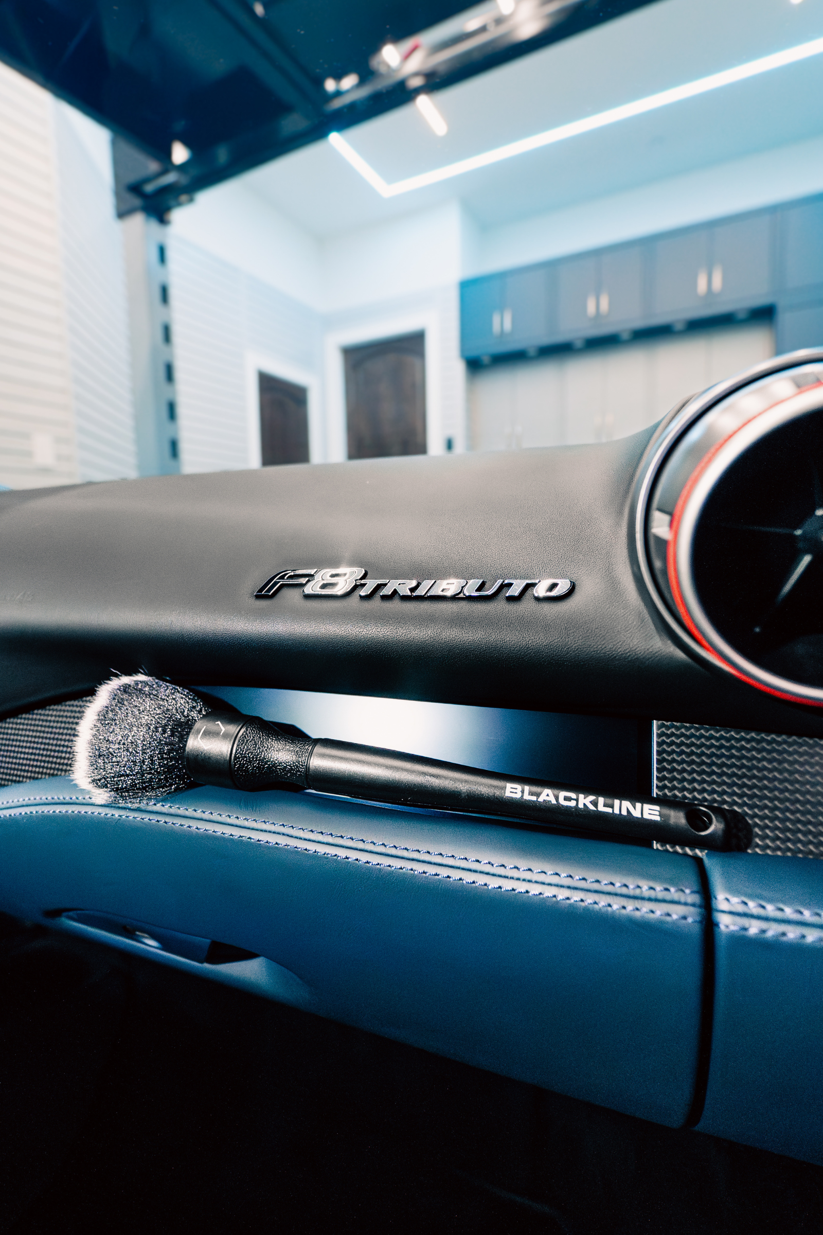 Blackline Ultra-Soft Detail Brush Set, Scratch-Free Interior Detailing Brushes
