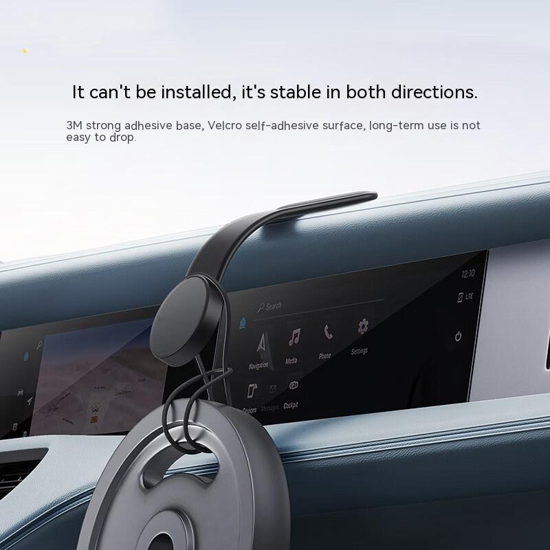 15W Wireless Charging Car Mount — Bendable Arm