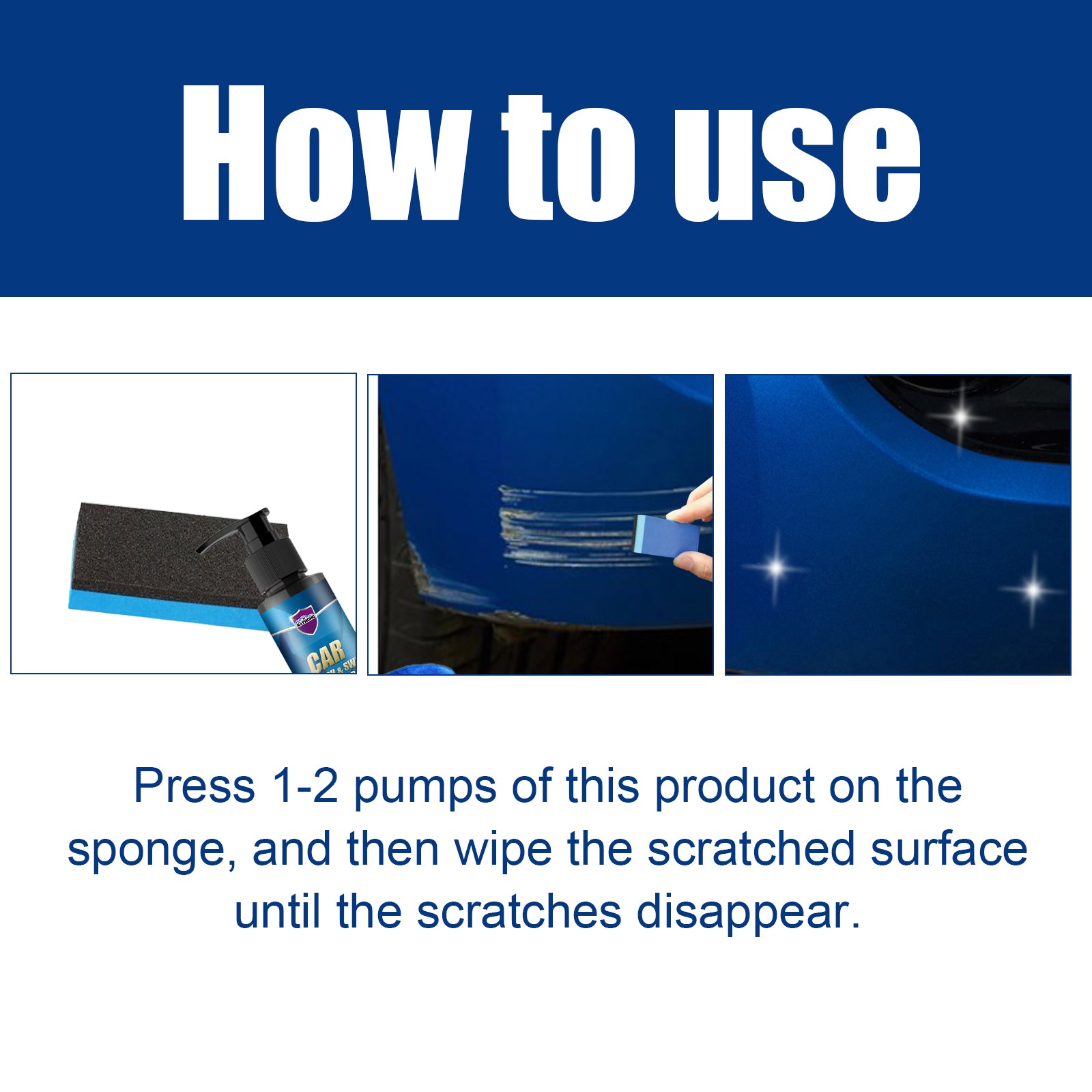 Paint Scratch & Swirl Remover with Hydrophobic Finish
