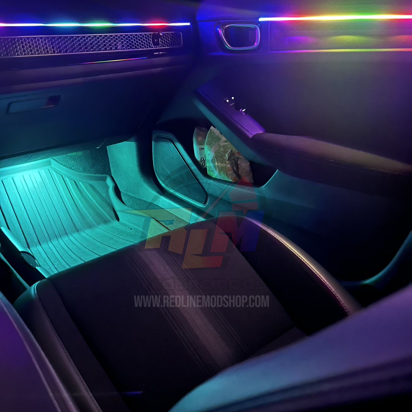 20-Piece Chasing RGB Ambient Kit — App Controlled
