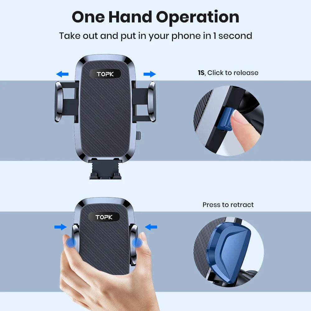 Gravity Auto-Clamp Vent Mount