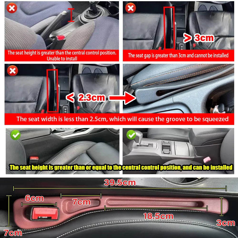 Car Seat Gap Fillers — 2-Pack | Cabora Goods